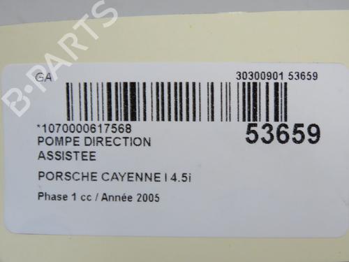 Stuurbekrachtiging pomp Stuurbekrachtiging pomp PORSCHE CAYENNE (9PA) S 4.5 (340 hp) 37479619 37479619