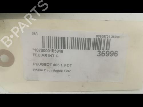 Used Left tailgate light PEUGEOT 405 II Break (4E) 1.9 TD (90 hp) 23177855