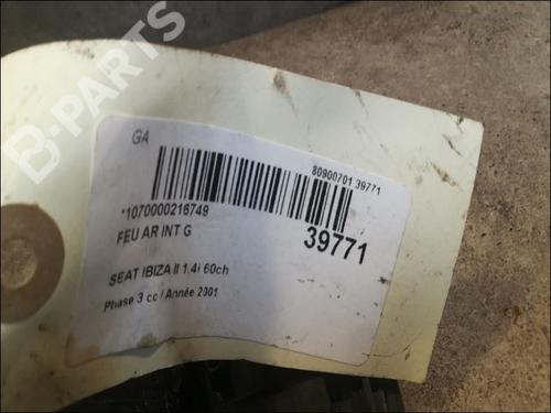 Left tailgate light SEAT IBIZA II (6K1) 1.4 i | BP9606076C79 
