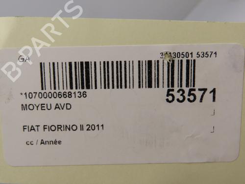 Used Left front steering knuckle FIAT FIORINO MPV (225_) 1.3 JTD Multijet (95 hp) 29441664
