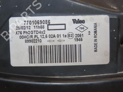 Left headlight RENAULT KANGOO Express (FC0/1_) 1.5 dCi (FC1E) | BP28832538C28