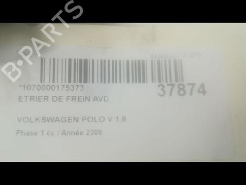 Used Right front brake caliper VW POLO V (6R1, 6C1) 1.6 TDI (90 hp) 14877380