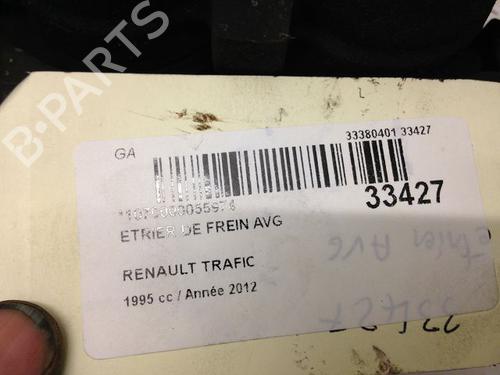 Used Left front brake caliper RENAULT TRAFIC II Bus (JL) 2.0 dCi 115 (JL00, JL01, JL0H, JL0M, JL0U) (114 hp) 14877996