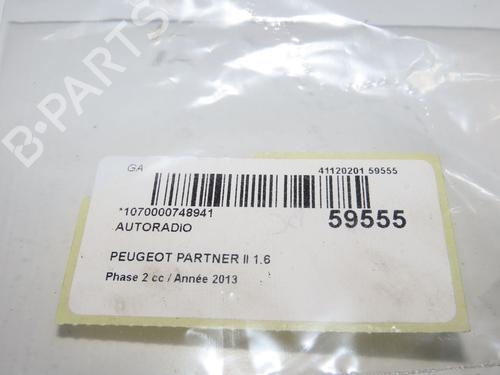 Bilradio Bilradio PEUGEOT PARTNER Tepee 1.6 HDi 90 (92 hp) 37455495 37455495