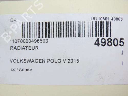Water radiator VW POLO V (6R1, 6C1) 1.0 | BP28967097M31 