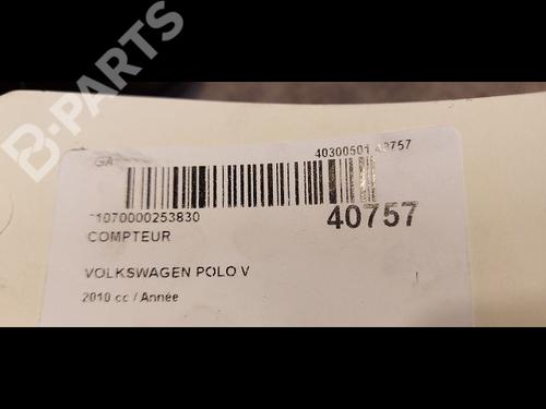 Instrument cluster VW POLO V (6R1, 6C1) 1.6 TDI | BP9610113C47 
