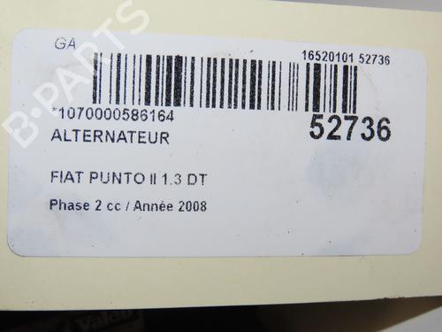 Used Alternator Alternator 36493462 36493462