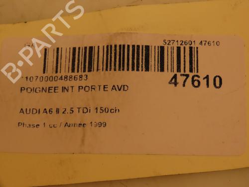 Front right interior door handle AUDI A6 C5 (4B2, 4B4) 2.5 TDI quattro | BP16538011I14 