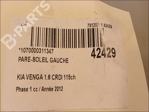 Left sun visor KIA VENGA (YN) 1.6 CRDi 115 | BP9617569I1 
