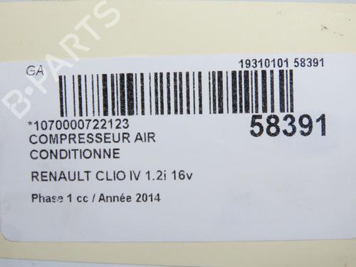 AC compressor RENAULT CLIO IV (BH_) 1.2 16V | BP33998707M34 - Image 9