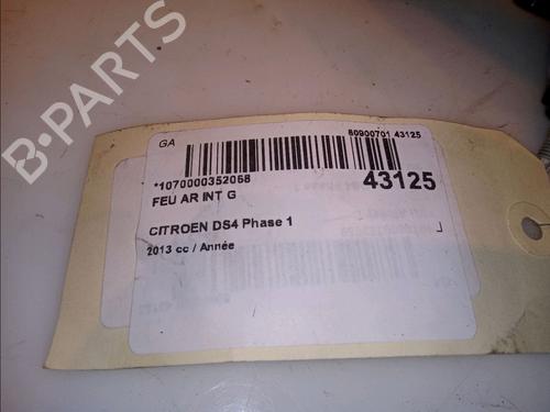 Venstre baklys, luke CITROËN DS4 (NX_) 1.6 THP 200 (200 hp) 11932790