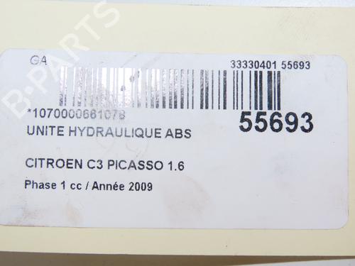 ABS pump CITROËN C3 Picasso (SH_) 1.6 HDi | BP30740776M43