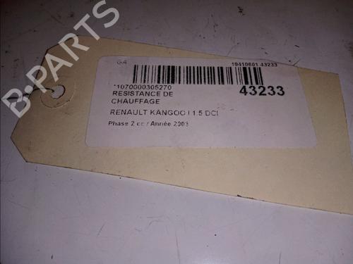 Used Heater resistor RENAULT KANGOO Express (FC0/1_) 1.5 dCi (FC07, FC1R) (65 hp) 11677431