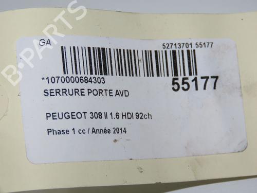 Used Front right lock Front right lock PEUGEOT 308 II (LB_, LP_, LW_, LH_, L3_) 1.6 HDi (92 hp) 32354768 32354768