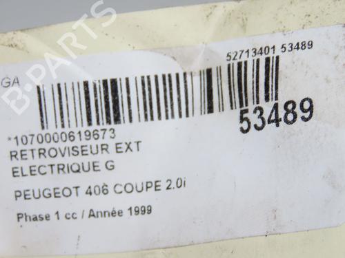 Used Left mirror Left mirror PEUGEOT 406 Coupe (8C) 2.0 16V (135 hp) 40026363 40026363
