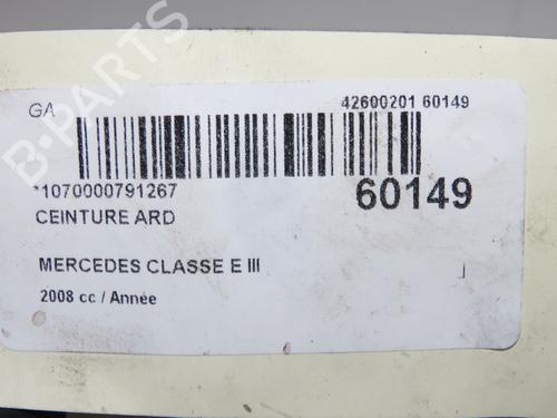 Used Rear right seatbelt Rear right seatbelt MERCEDES-BENZ E-CLASS (W211) E 200 CDI (211.007) (136 hp) 40437889 40437889