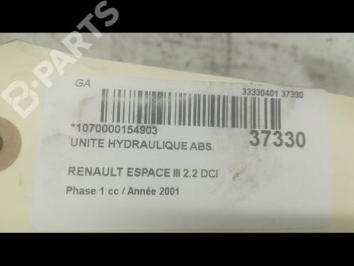 ABS pump RENAULT ESPACE III (JE0_) 2.2 dCi (JE0S) | BP9600934M43 