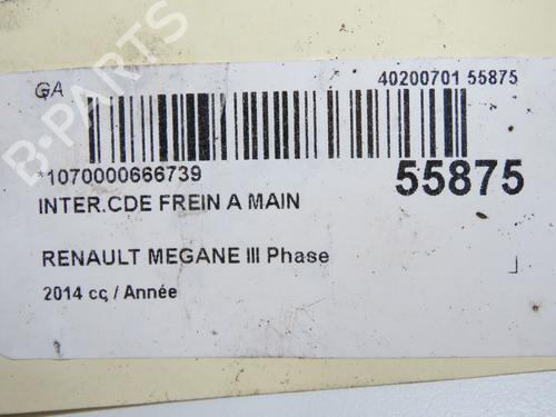 Used Hand brake RENAULT MEGANE III Grandtour (KZ0/1) 1.5 dCi (KZ09, KZ0D, KZ1G, KZ29, KZ14, KZ1W, KZ10, KZ1F,... (110 hp) 32076109
