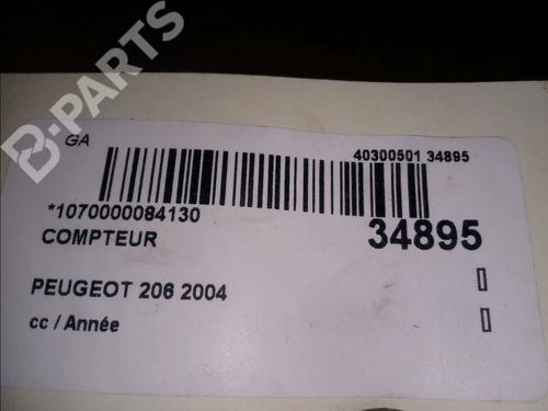 Instrument cluster PEUGEOT 206 Hatchback (2A/C) 1.4 16V | BP10189894C47 