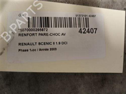 Used Front bumper reinforcement RENAULT SCÉNIC II (JM0/1_) 1.9 dCi (JM0G, JM12, JM1G, JM2C) (120 hp) 9616067