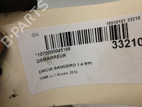 Starter DACIA SANDERO 1.4 MPI LPG | BP9593584M8  - Image 5
