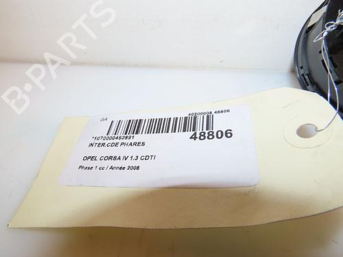 Headlight switch OPEL CORSA D (S07) 1.3 CDTI (L08, L68) | BP16040003I24 