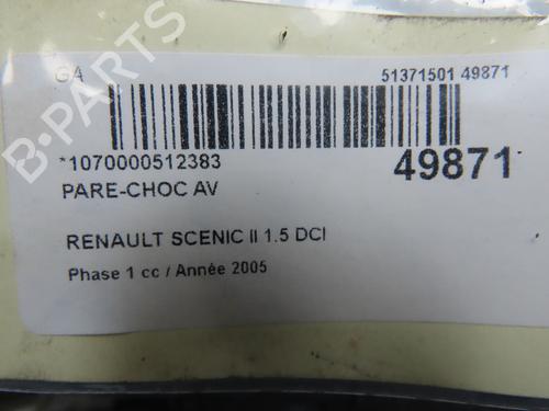 Front bumper RENAULT SCÉNIC II (JM0/1_) 1.5 dCi (JM1E, JM16) | BP28830851C7 