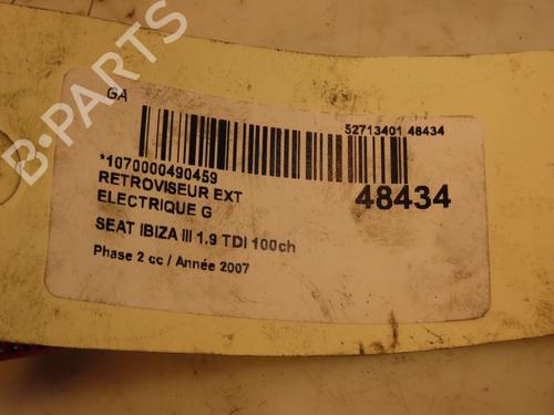 Left mirror SEAT IBIZA III (6L1) 1.9 TDI | BP16667196C26 