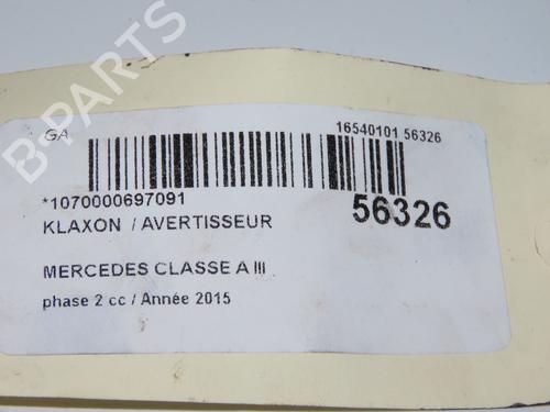 Horn MERCEDES-BENZ A-CLASS (W176) A 160 CDI / d (176.011) | BP31242445E13  - Image 7