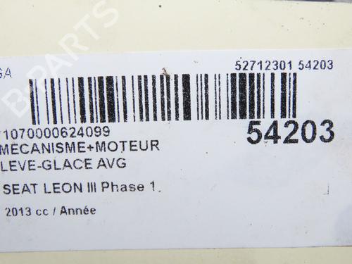 Front left window mechanism SEAT LEON (5F1) 1.2 TSI | BP29601115C22 
