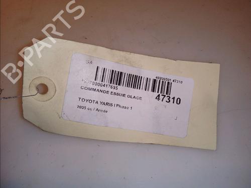Used Steering column stalk TOYOTA YARIS (_P1_) 1.3 (SCP12_, SCP13_, SCP12R, SCP13R) (87 hp) 13030946