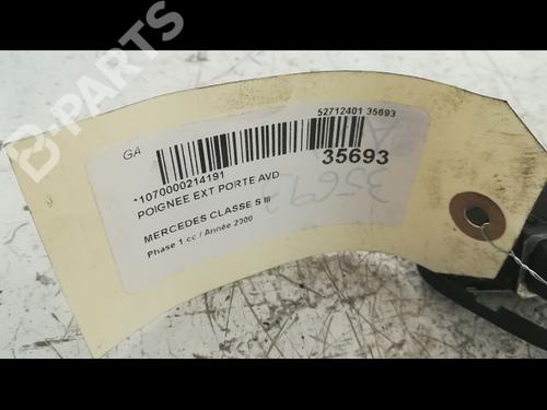Front right exterior door handle MERCEDES-BENZ S-CLASS (W220, V220) S 600, S 600 L (220.878, 220.178) | BP9605630C129 