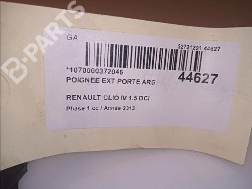 Rear left exterior door handle RENAULT CLIO IV (BH_) 1.5 dCi 90 | BP11103236C130 