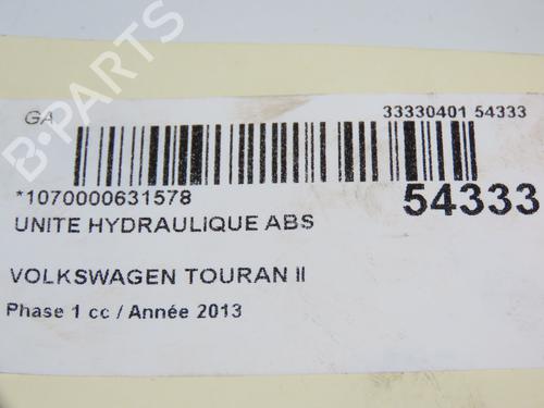 Used ABS pump VW TOURAN (1T3) 2.0 TDI (140 hp) 28967647