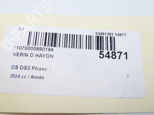 tailgate-lift-support-ds-ds-3-ds-3-crossback-ur_-uc_-uj_-2018-31748028 main image