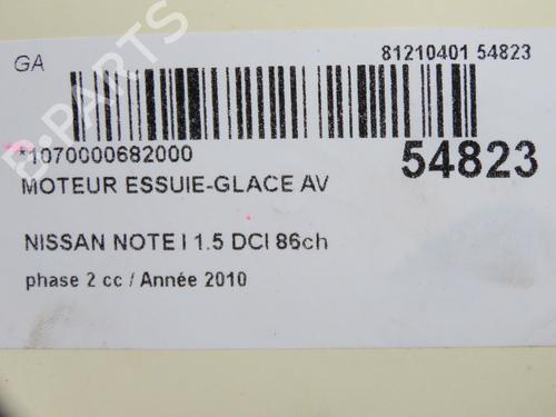 Front wiper motor NISSAN NOTE (E11, NE11) 1.5 dCi | BP31242623M29  - Image 6