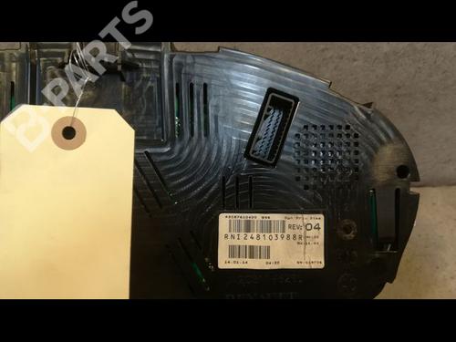 Instrument cluster RENAULT MEGANE III Hatchback (BZ0/1_, B3_) 1.5 dCi (BZ09, BZ0D, BZ1W, BZ29, BZ14) | BP9610237C47 