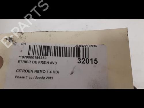 Right front brake caliper CITROËN NEMO Box Body/MPV (AA_) 1.4 HDi | BP14877110M104 