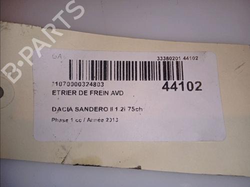 Used Right front brake caliper Right front brake caliper DACIA SANDERO II 1.2 (75 hp) 14877634 14877634