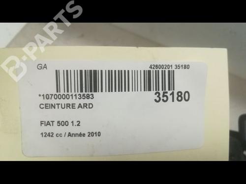 Rear right belt tensioner FIAT 500 (312_) 1.2 (312AXA1A) | BP9597899C90 