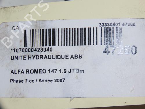 ABS pump ALFA ROMEO 147 (937_) 1.9 JTDM 8V (937.AXD1A, 937.AXU1A, 937.BXU1A) | BP17488245M43 