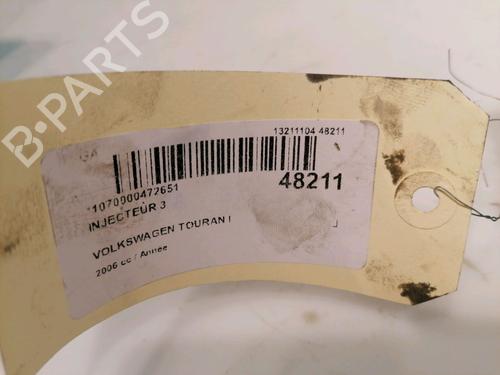 Injector VW TOURAN (1T1, 1T2) 1.9 TDI | BP15813358M100 