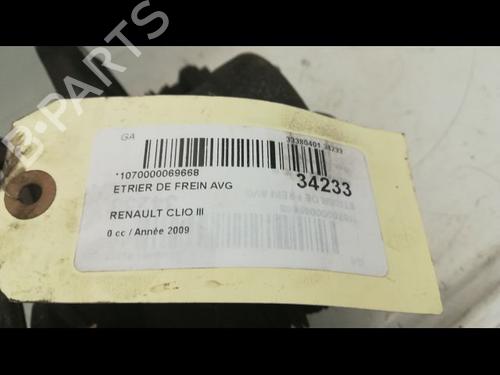 Used Left front brake caliper Left front brake caliper RENAULT CLIO III (BR0/1, CR0/1) 1.5 dCi (BR17, CR17) (86 hp) 23174061 23174061