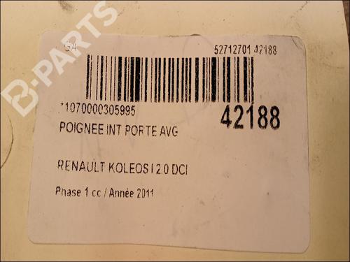 Front left interior door handle RENAULT KOLEOS I (HY_) 2.0 dCi 4x4 (HY0K) | BP9617048I13