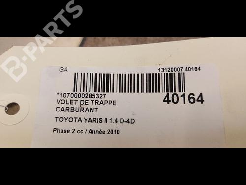 Fuel flap TOYOTA YARIS (_P9_) 1.4 D-4D (NLP90_, NLP90R) | BP9614808C131 