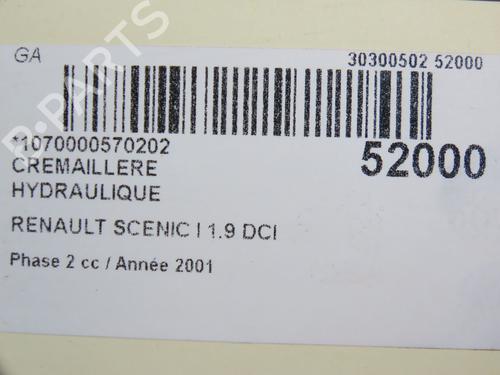 Steering rack RENAULT SCÉNIC I MPV (JA0/1_, FA0_) 1.9 dCi (JA05, JA1F) | BP28801559M22