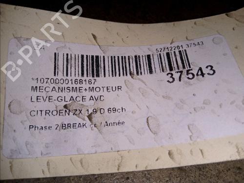 Used Front right window mechanism CITROËN ZX Break (N2) 1.9 D (68 hp) 9740798