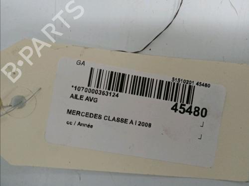 Used Left front fenders MERCEDES-BENZ A-CLASS (W169) A 180 CDI (169.007, 169.307) (109 hp) 14951270