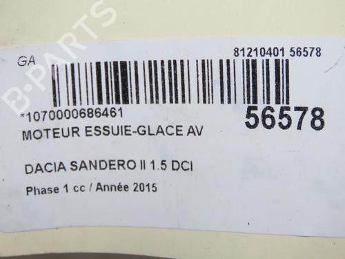 Front wiper motor DACIA SANDERO II 1.5 dCi | BP33561916M29  - Image 5