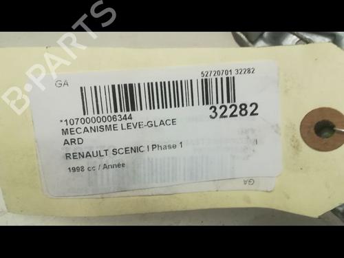 Used Rear right window mechanism RENAULT MEGANE Scenic (JA0/1_) 1.9 dTi (JA0N) (98 hp) 9597519
